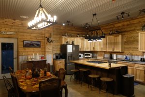 A group of huntsmen going duck hunting at WillowTail Farm.